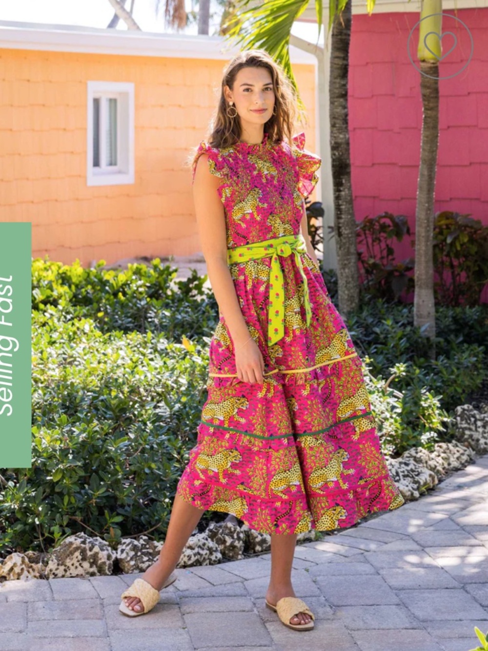 Printfresh Ready to Ruffle Dress in Bagheera